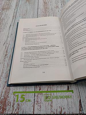 Организация предпринимательской деятельности