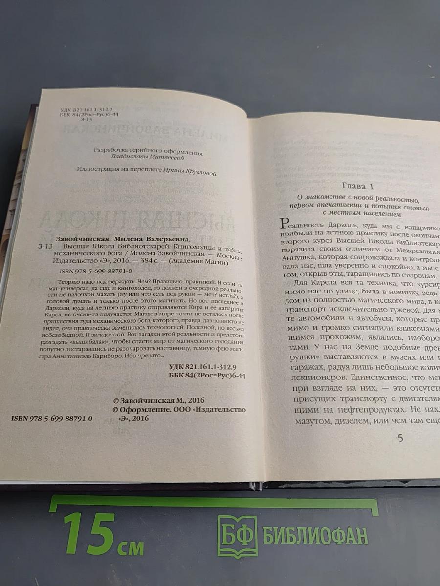 Высшая школа библиотекарей. Книгоходцы и тайна механического бога