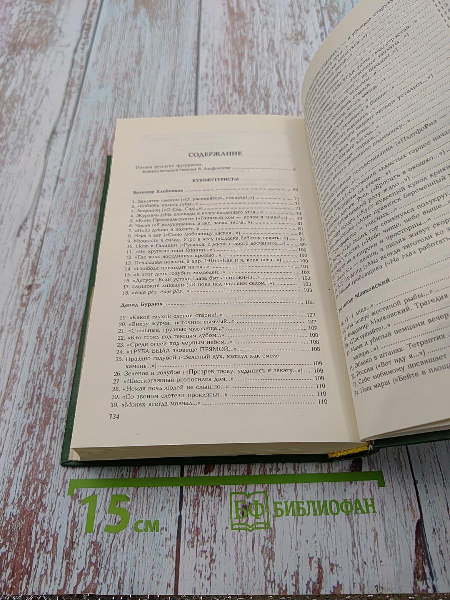 Поэзия русского футуризма