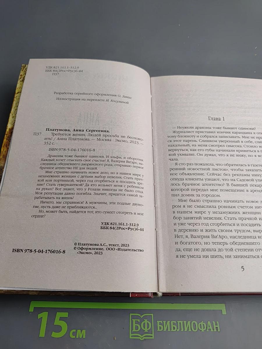 Требуется жених. Людей просьба не беспокоить