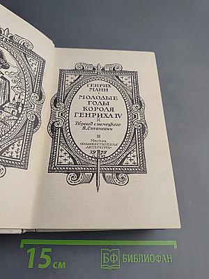 Молодые годы короля Генриха IV