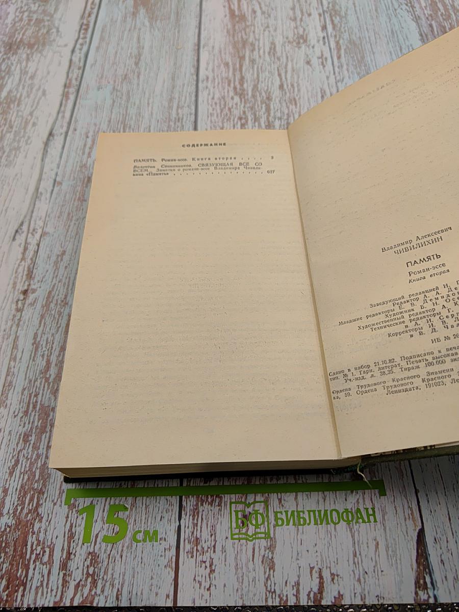 Память. Роман-эссе. Книга вторая