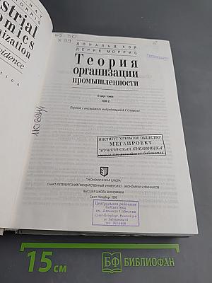 Теория организации промышленности. Том 2
