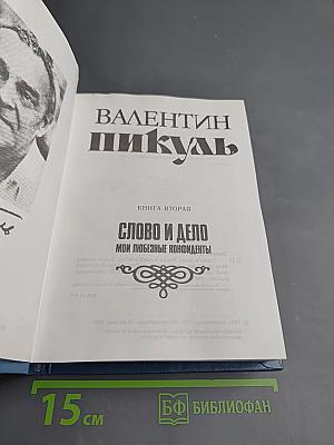 Слово и дело. Мои любезные конфиденты. Книга вторая