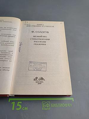 Мелкий бес. Стихотворения. Рассказы. Сказочки. Книга для ученика и учителя