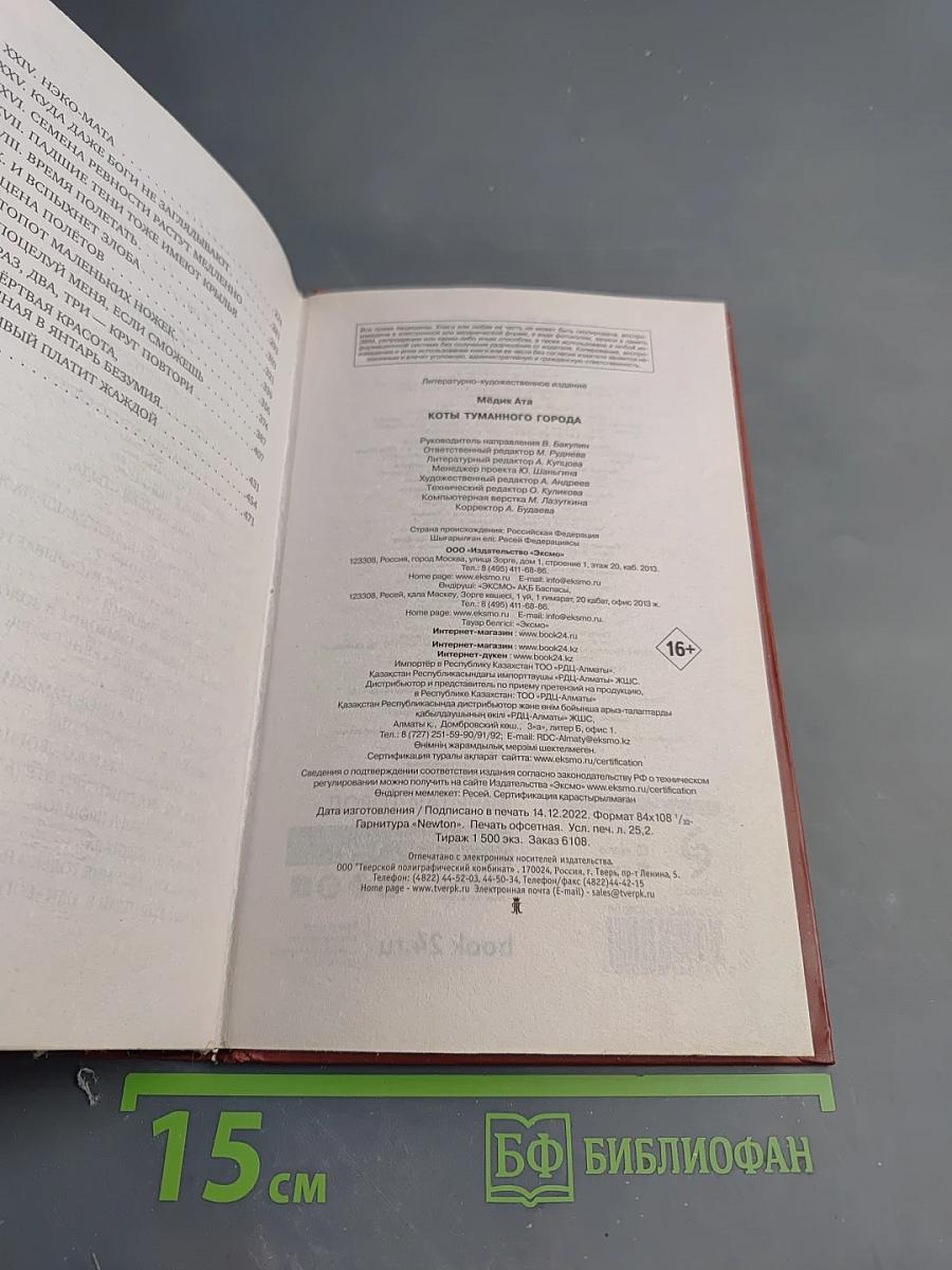 Коты туманного города