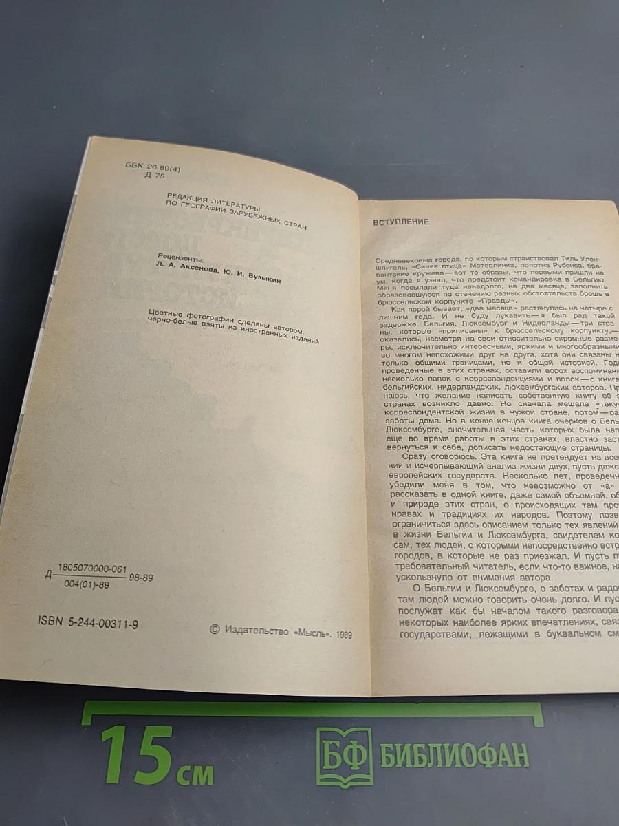 На перекрестке дорог, культур, истории. Очерки о Бельгии и Люксембурге