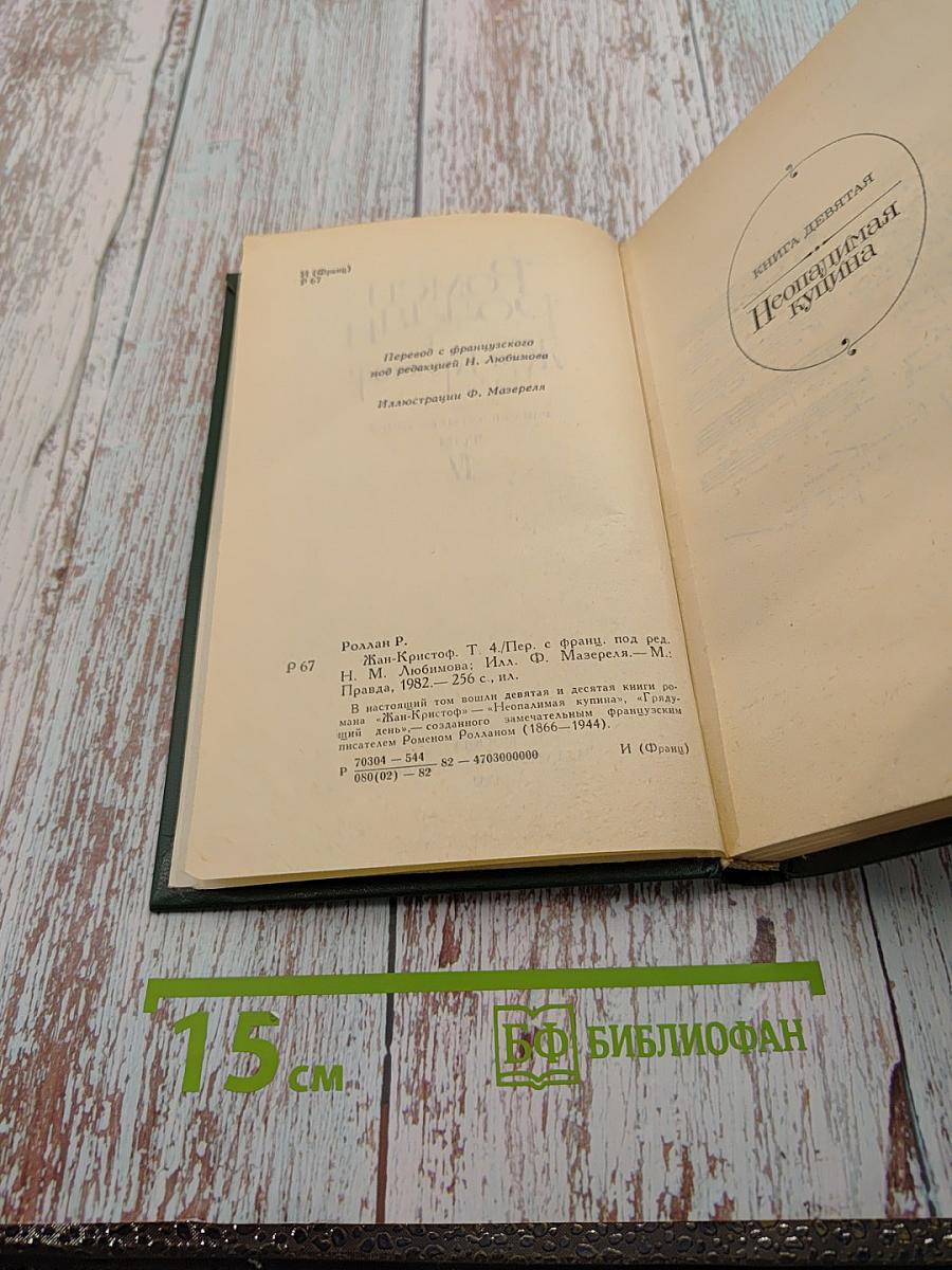 Жан-Кристоф. Том IV