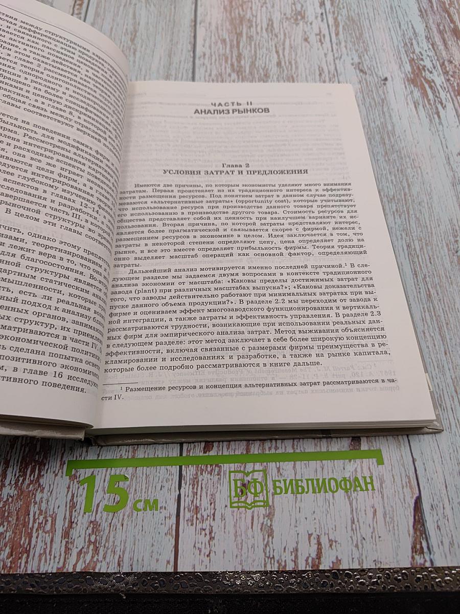 Теория организации промышленности. Том 1