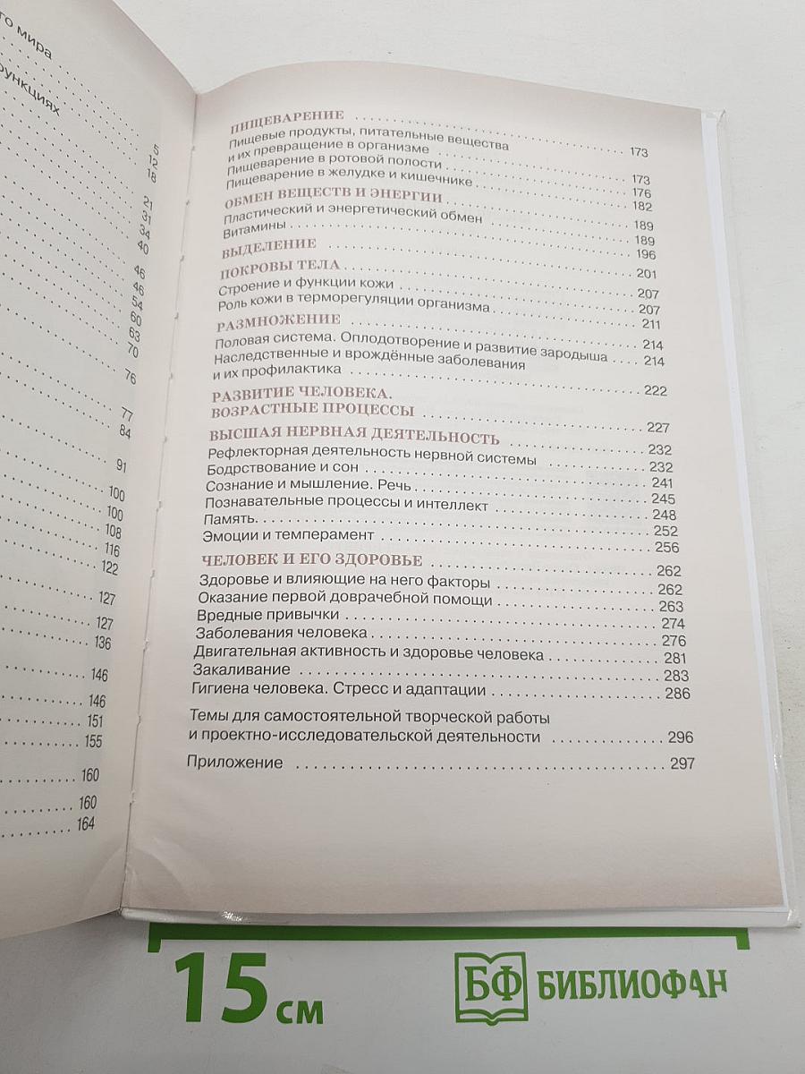 Биология. Человек