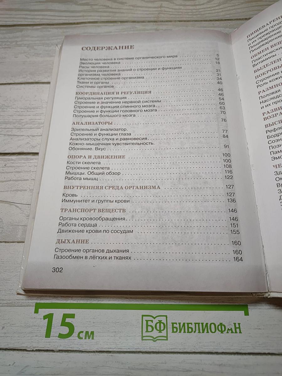 Биология. Человек