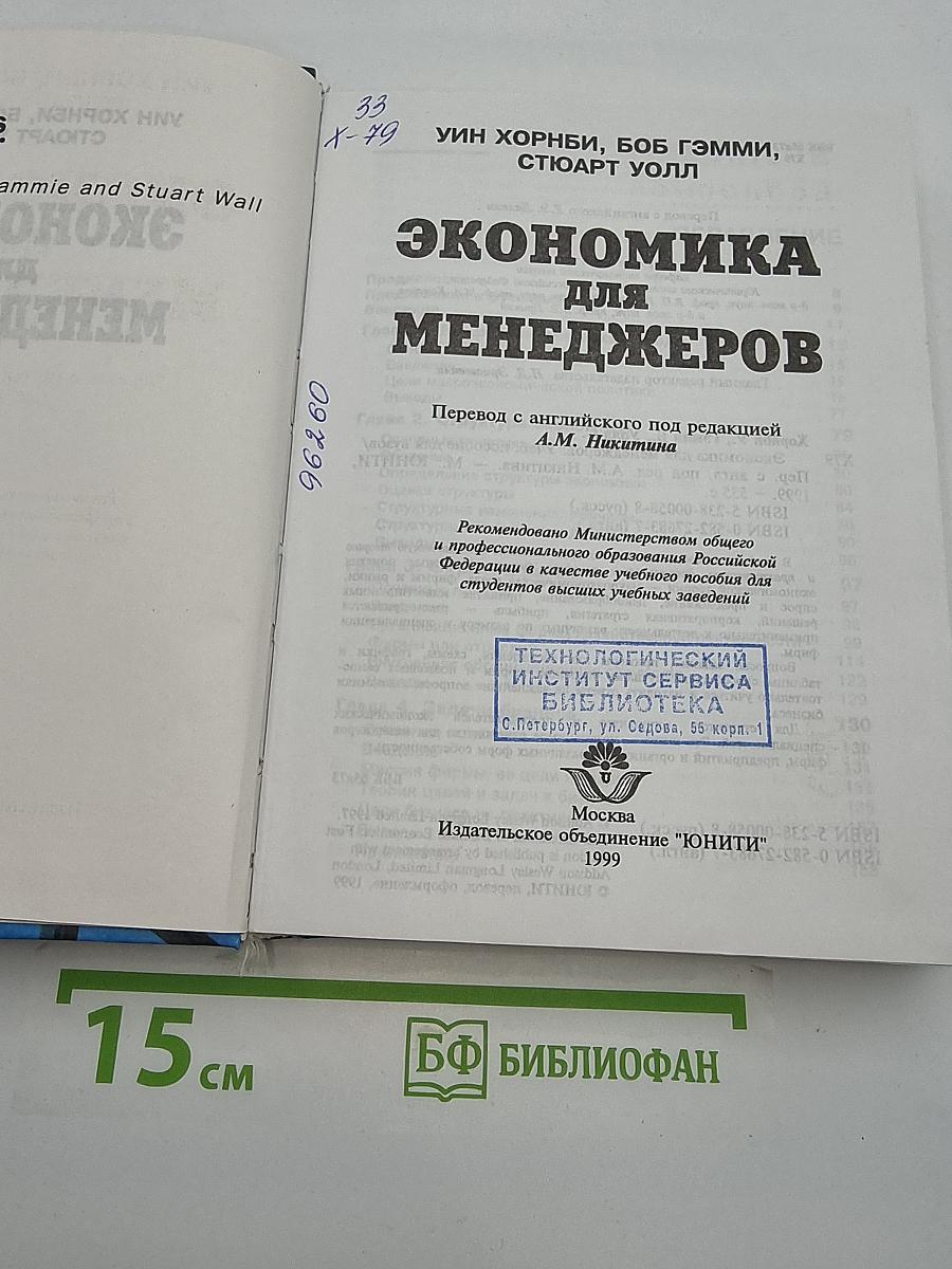 Экономика для менеджеров