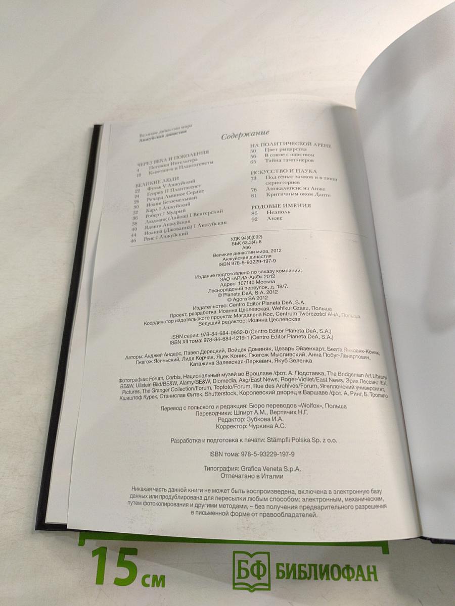 Великие династии мира. Анжуйская династия