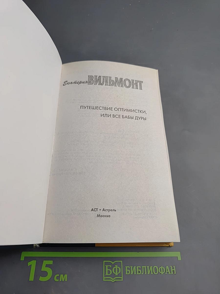 Путешествие оптимистки, или Все бабы дуры