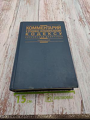 Комментарий к Уголовно-исполнительному кодексу Российской Федерации