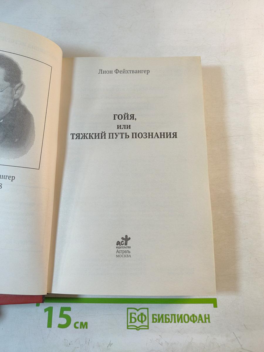 Гойя, или Тяжкий путь познания