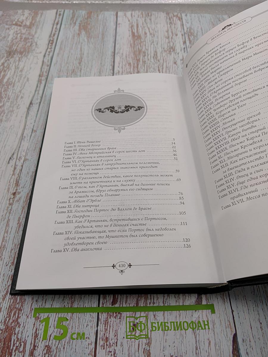 Двадцать лет спустя. Часть 1