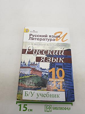 Русский язык и литература. 10–11 классы. Базовый уровень