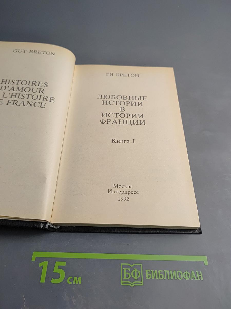 Любовные истории в истории Франции. Книга I
