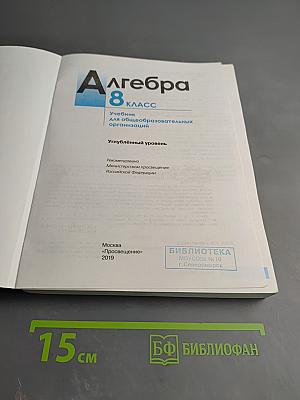 Алгебра 8 класс. Углубленный уровень