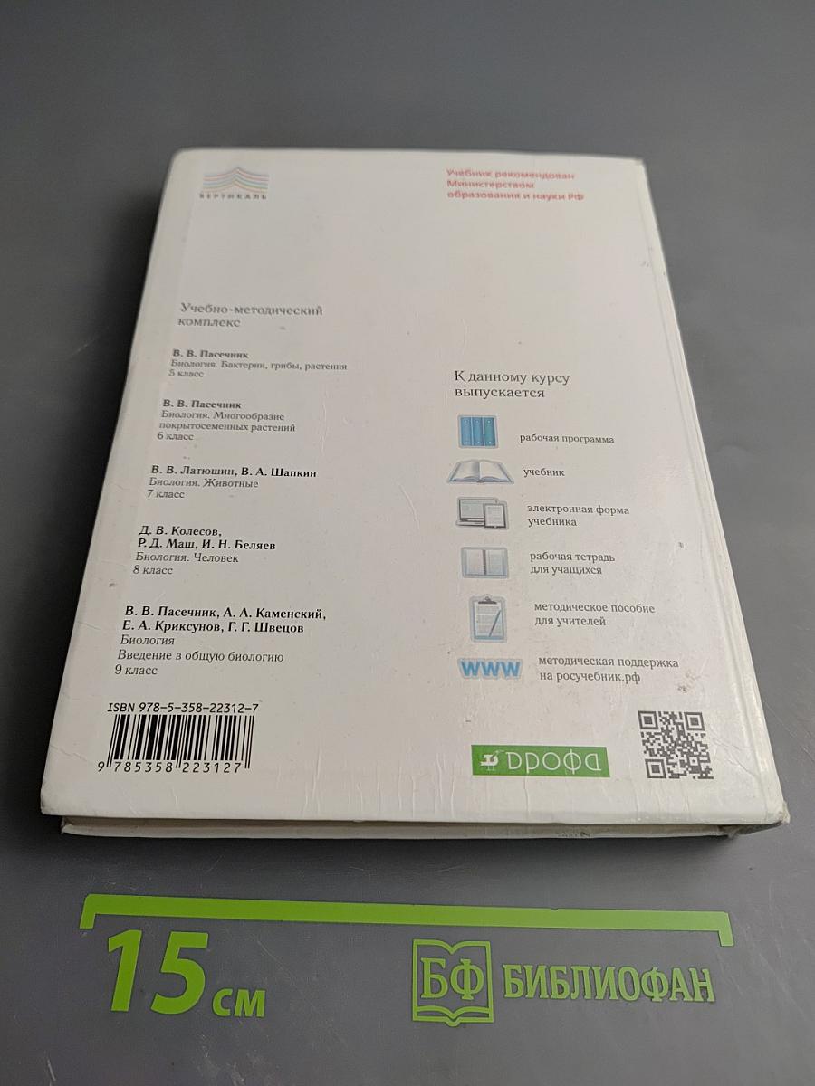 Биология. Человек. 8 класс