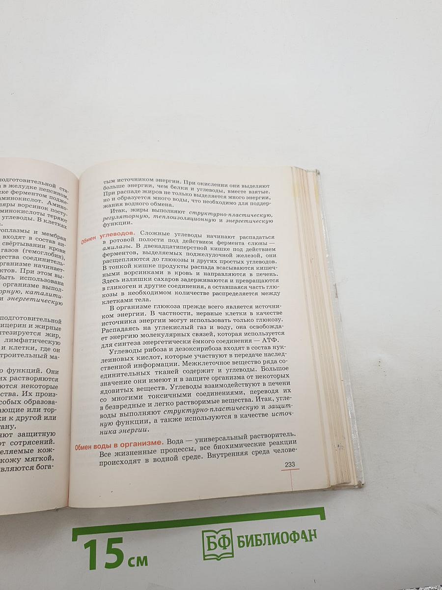 Биология. Человек