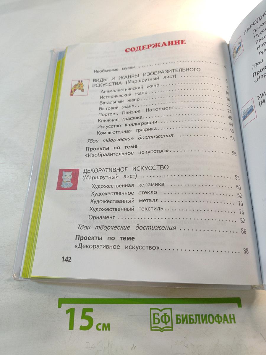 Изобразительное искусство 4 класс