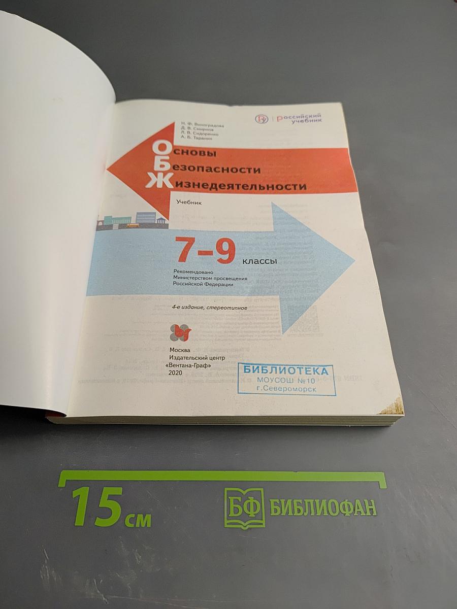 Основы безопасности жизнедеятельности 7-9 классы