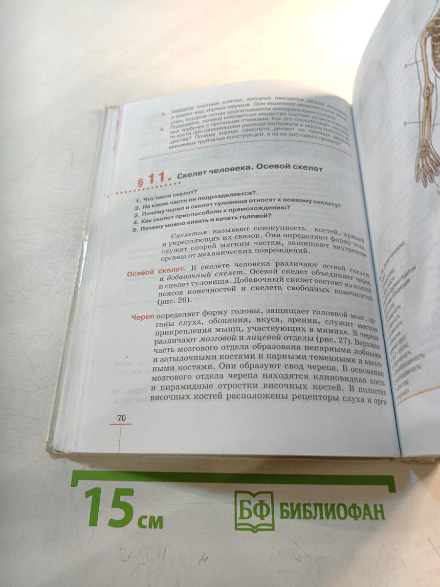 Биология. Человек. 8 класс