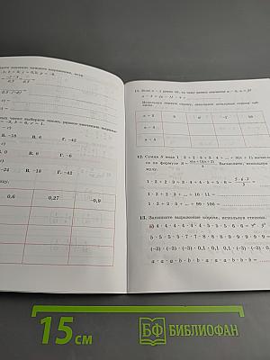 Алгебра. Рабочая тетрадь. 7 класс