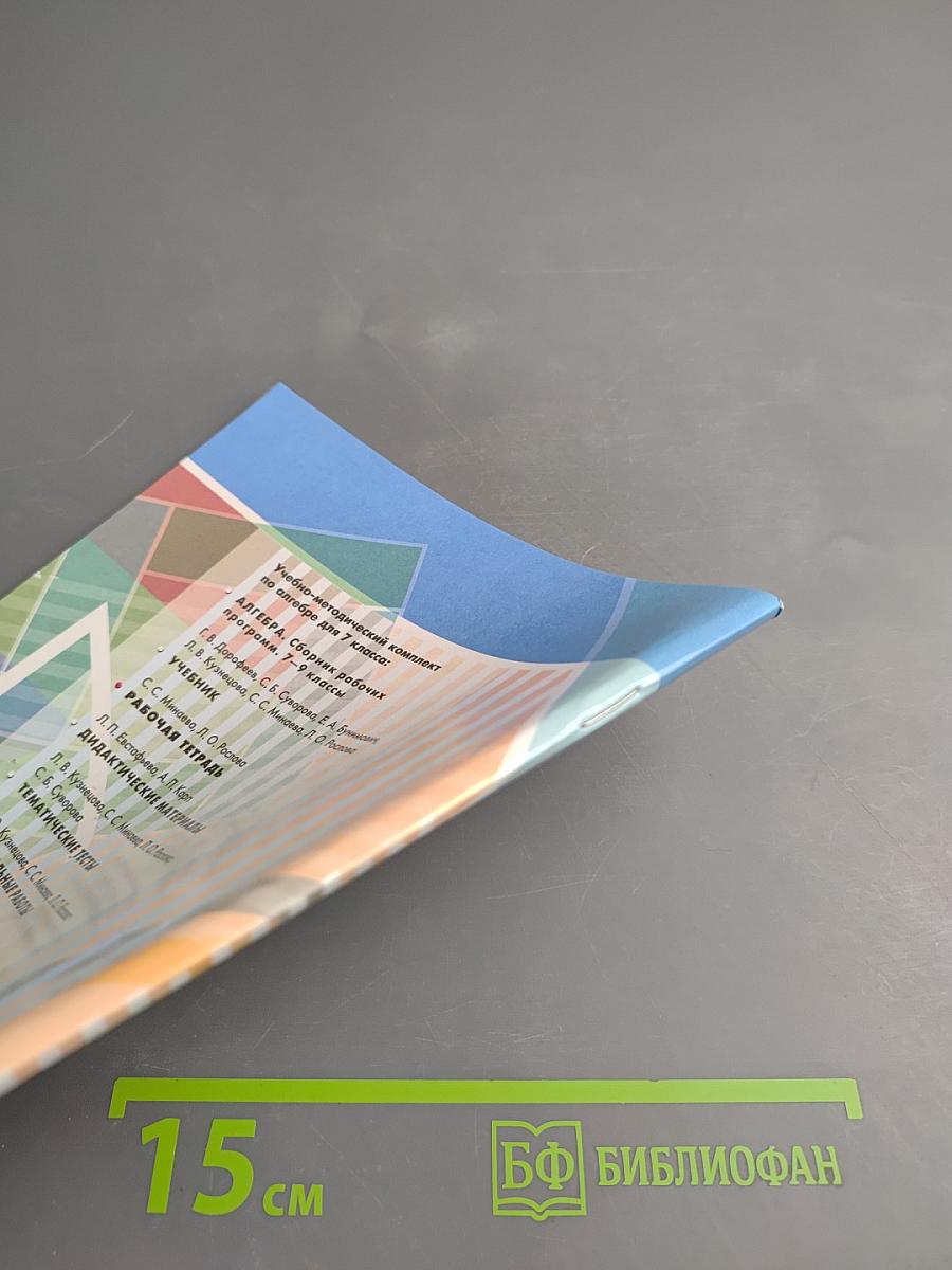 Алгебра. Рабочая тетрадь. 7 класс