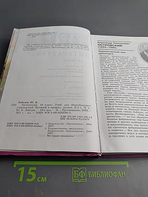 Литература 10 класс, Часть 2