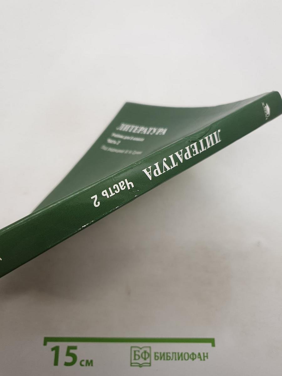 Литература. Учебник для 6 класса. В двух частях. Часть 2