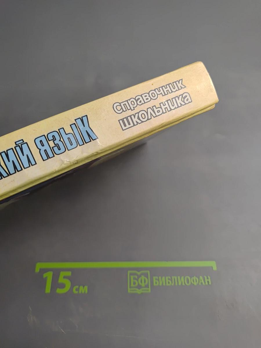 Русский язык. Справочник школьника