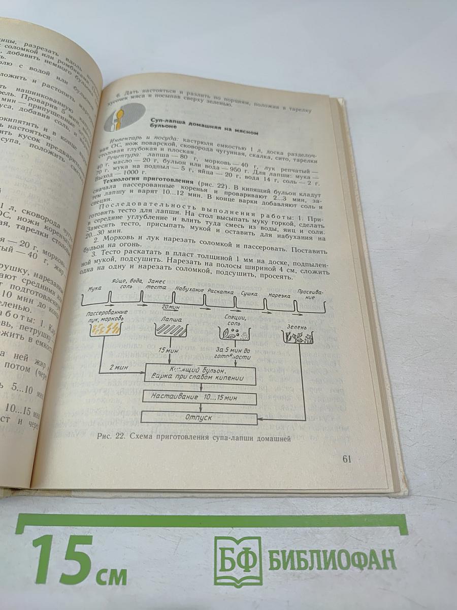 Основы кулинарии. Учебное пособие для учащихся 8-11 классов средней школы