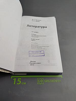Литература. 11 класс, Часть I
