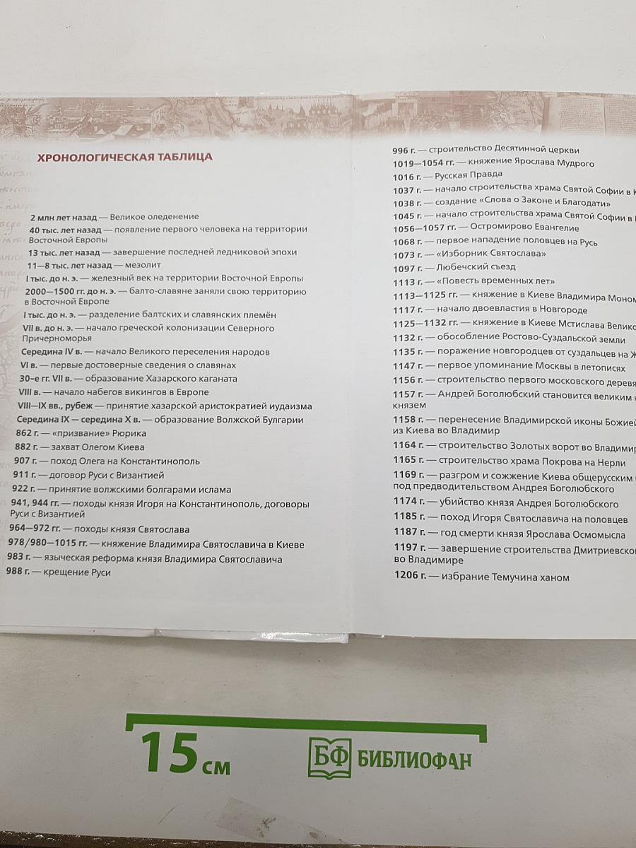 История России с древнейших времён до XVI века
