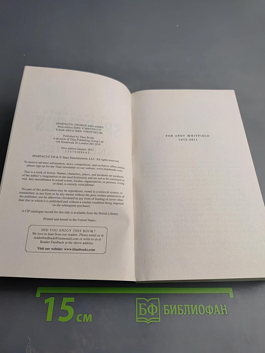 Spartacus: Swords and Ashes