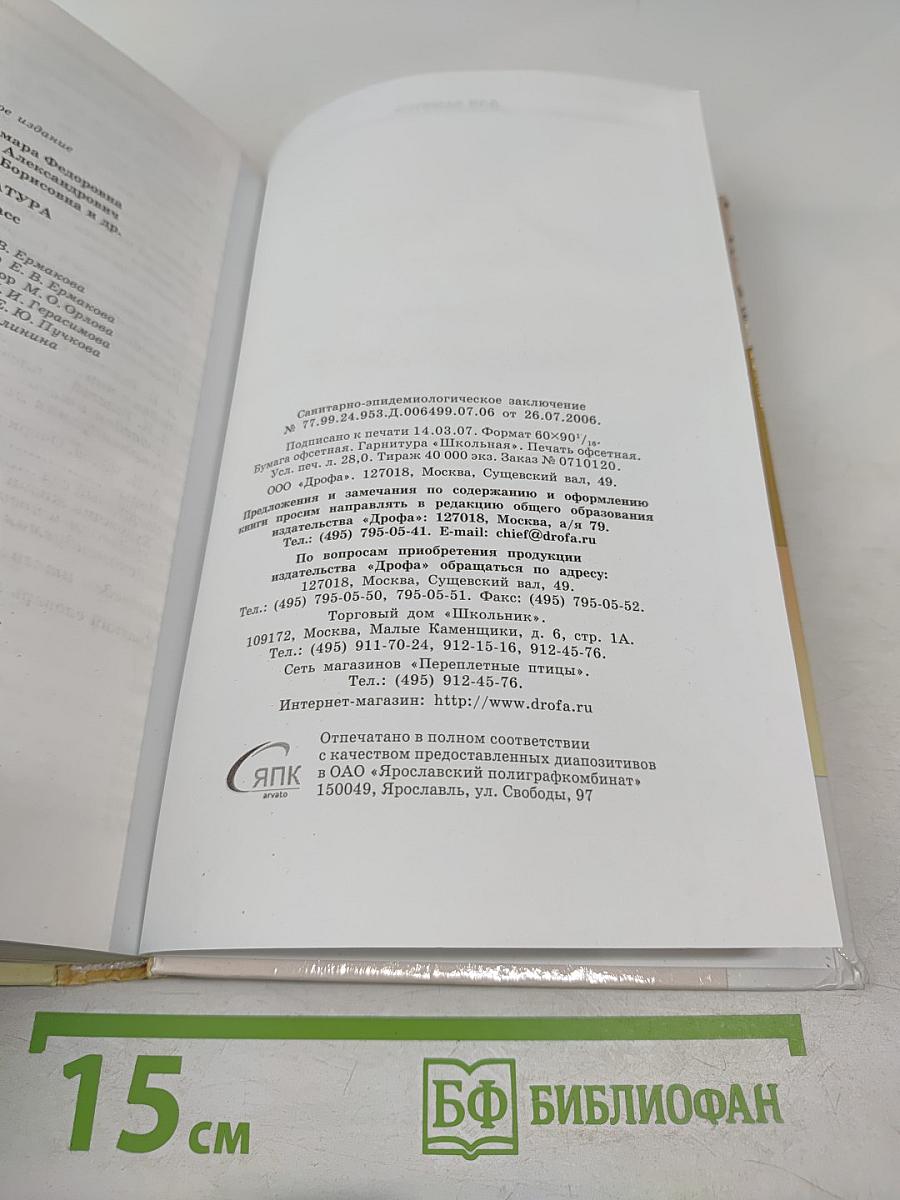 Литература 10 класс Учебник