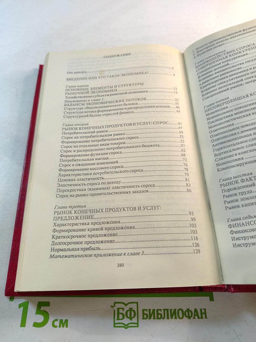 Основы экономики и организации бизнеса