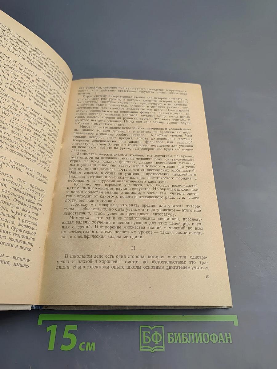 Очерки по методике литературного чтения