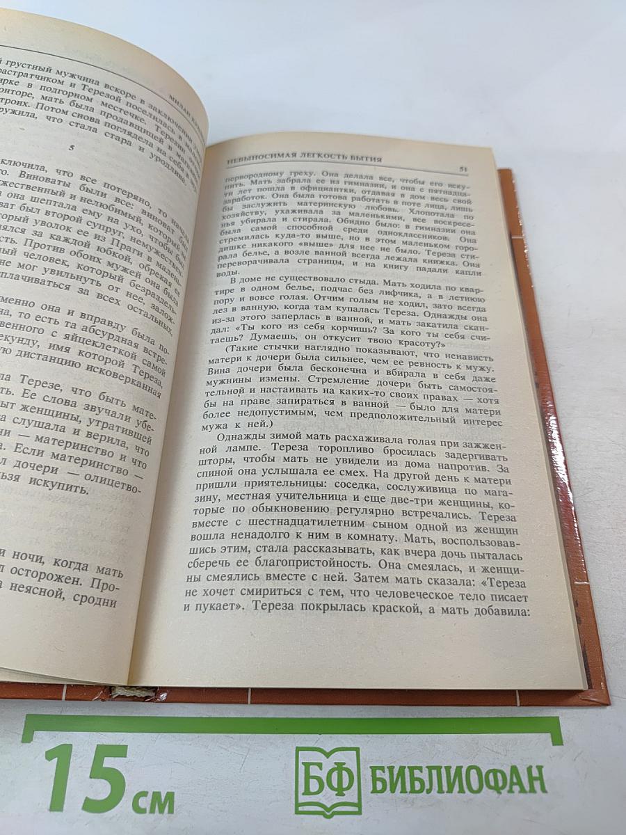 Невыносимая легкость бытия