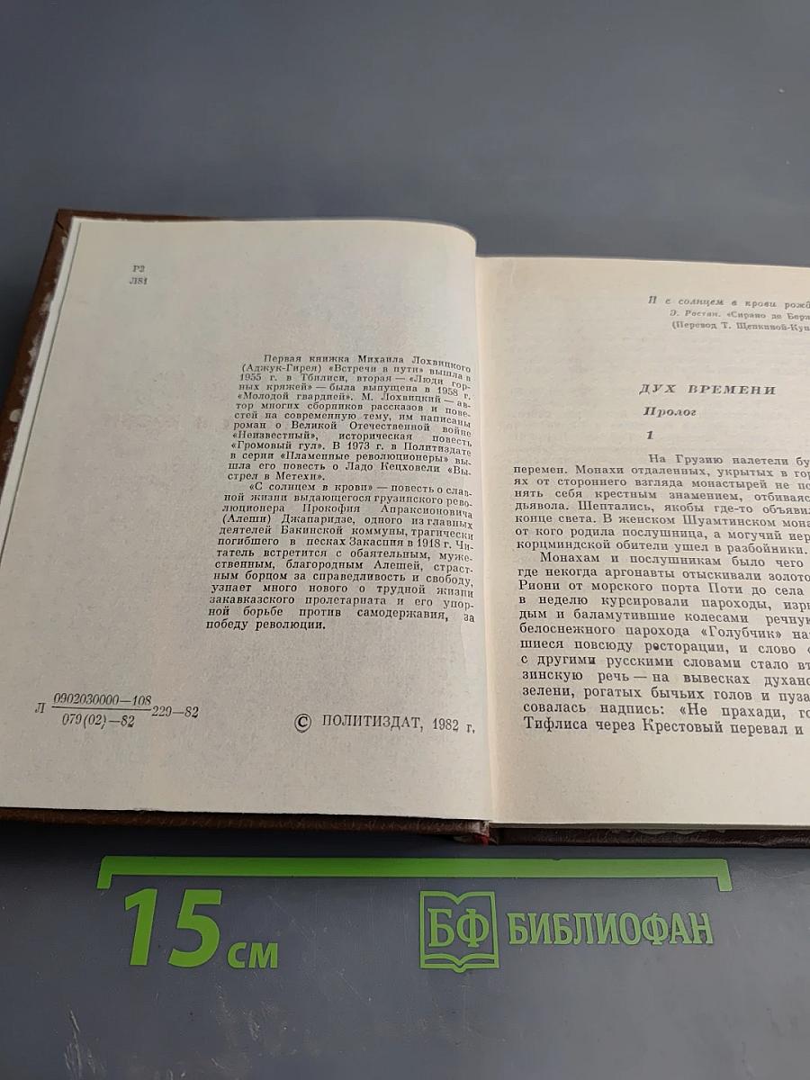 С солнцем в крови