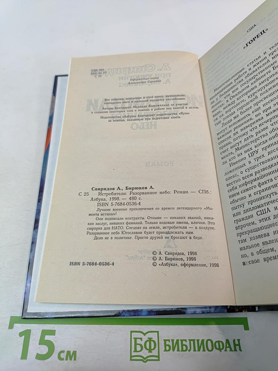 Истребители. Разорванное небо