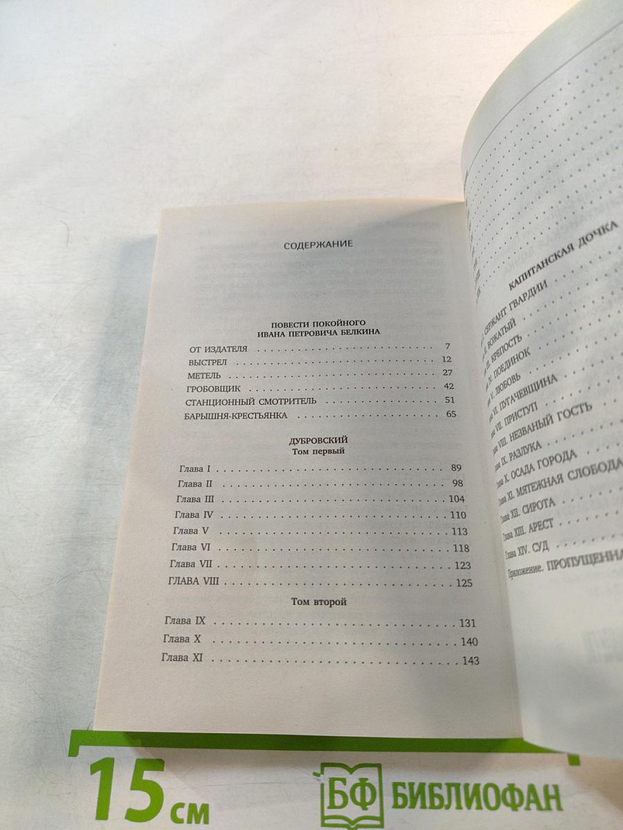 Капитанская дочка. Избранная проза