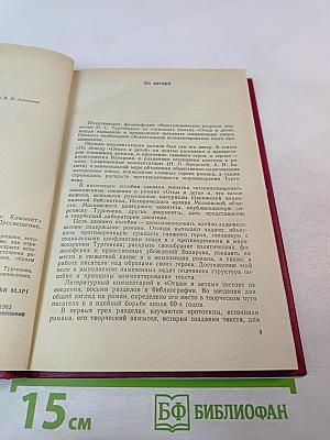 Роман И.С.Тургенева «Отцы и дети» Комментарий