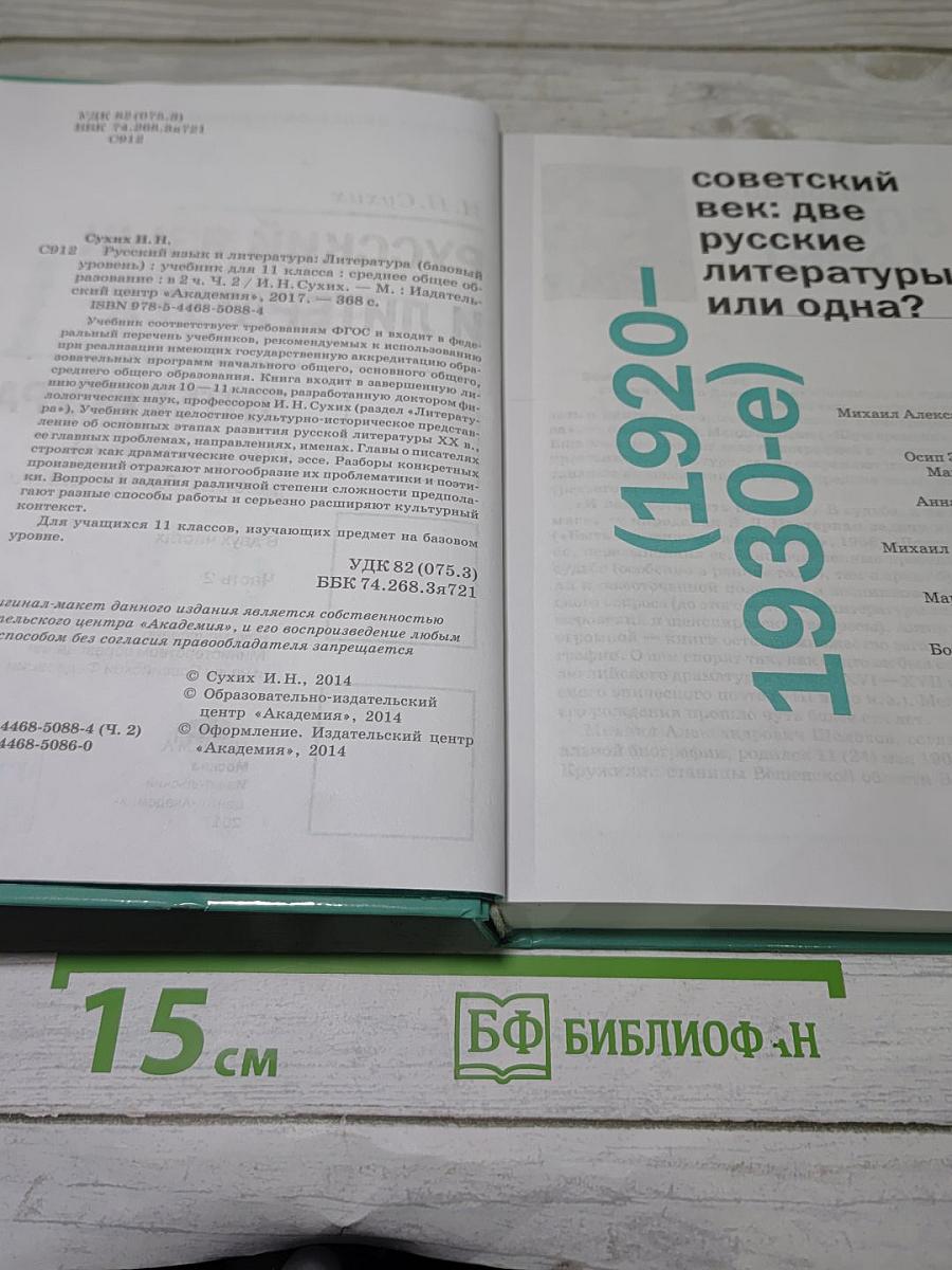 Русский язык и литература. Литература (Часть 2)