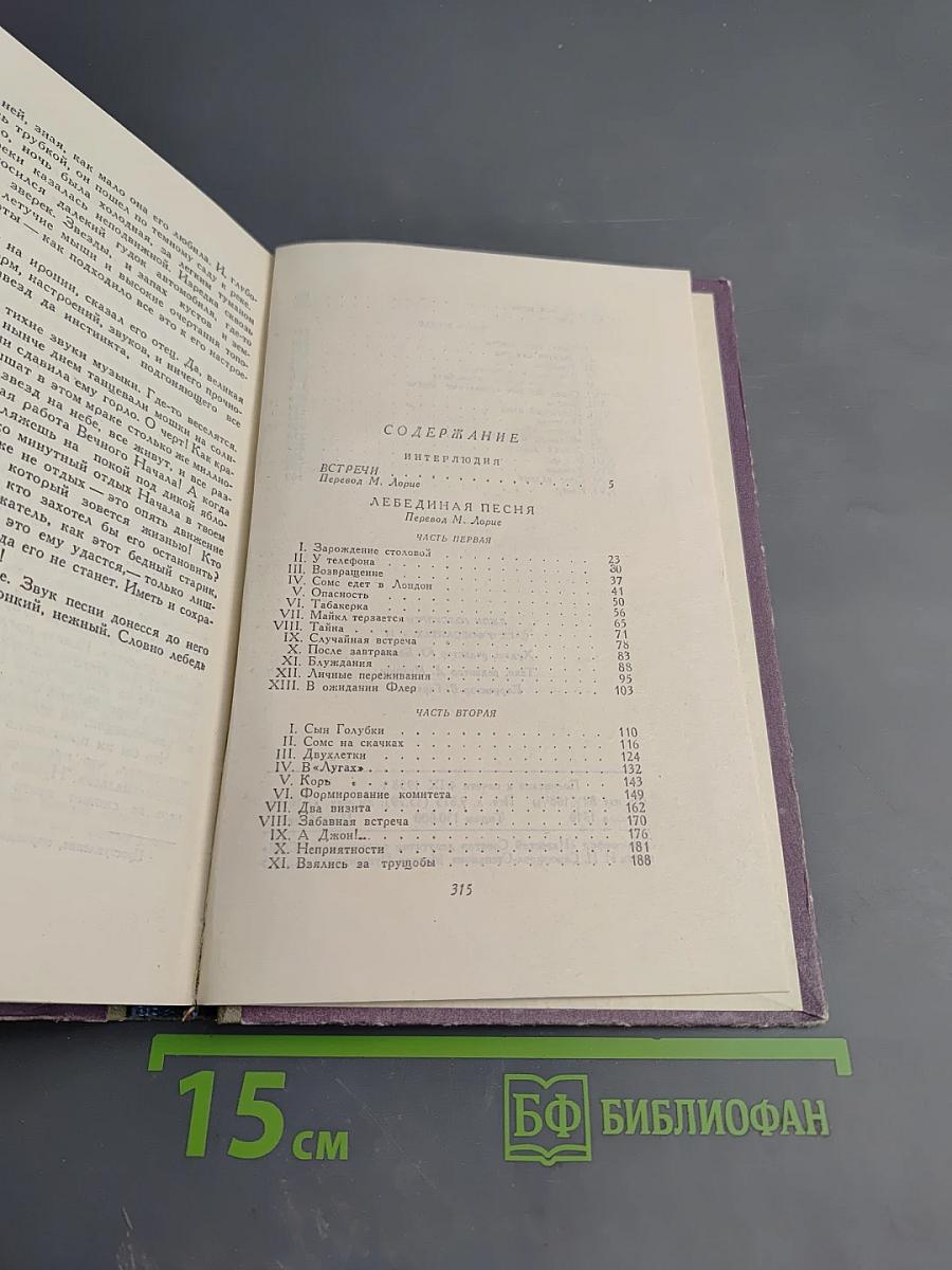 Сага о Форсайтах. Современная комедия. Том 4: Встречи. Лебединая песня