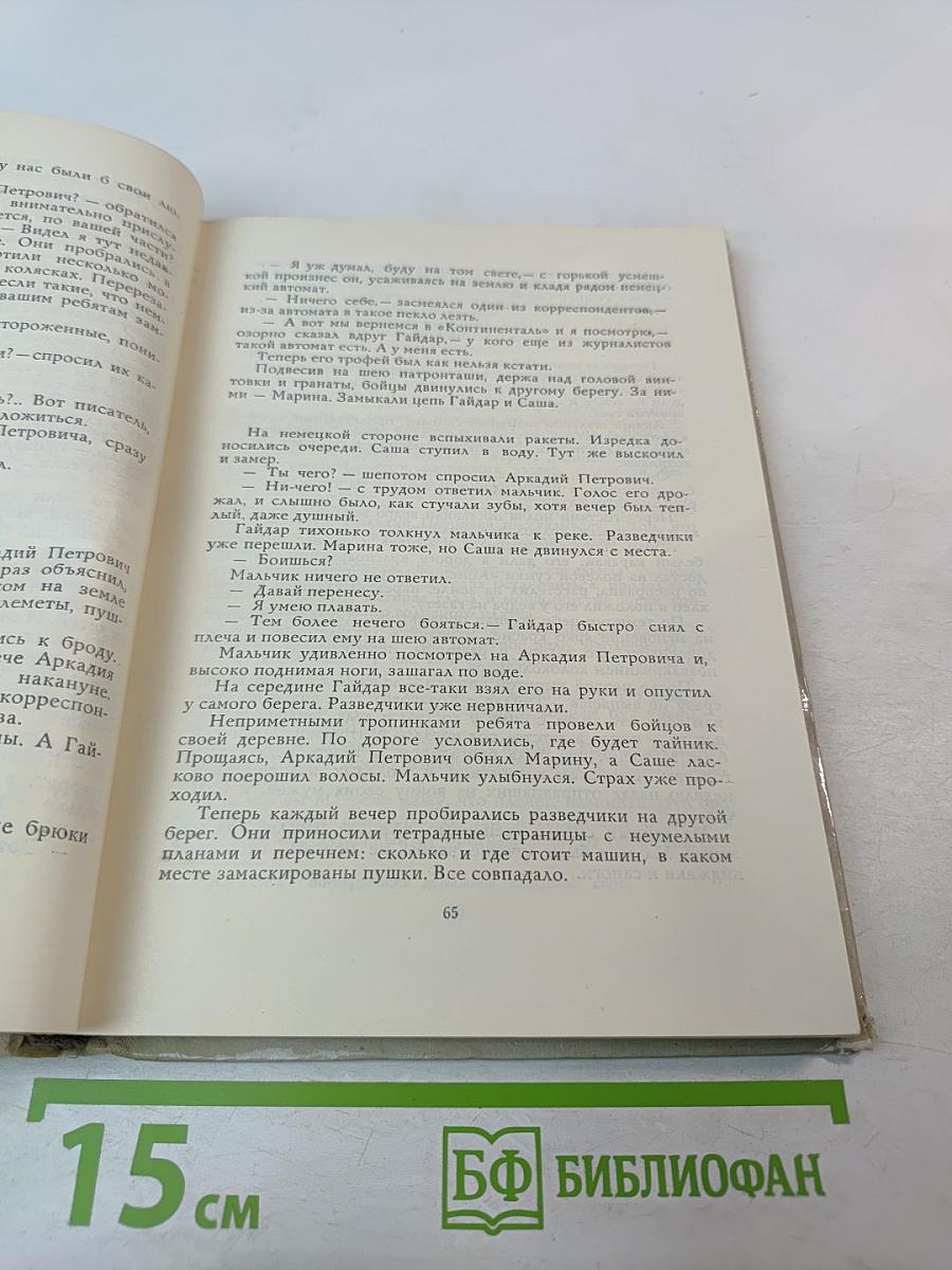 Партизанской тропой Гайдара