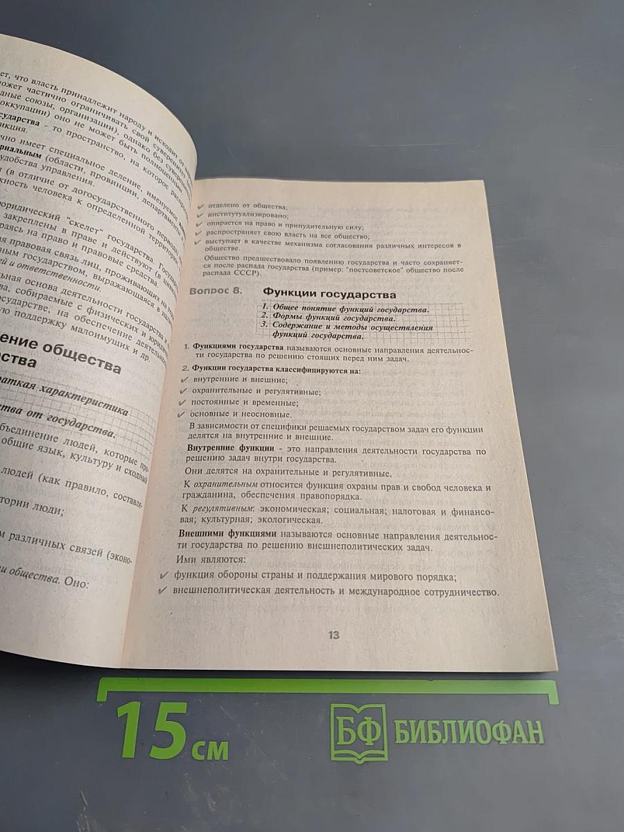 Теория государства и права (конспект лекций)